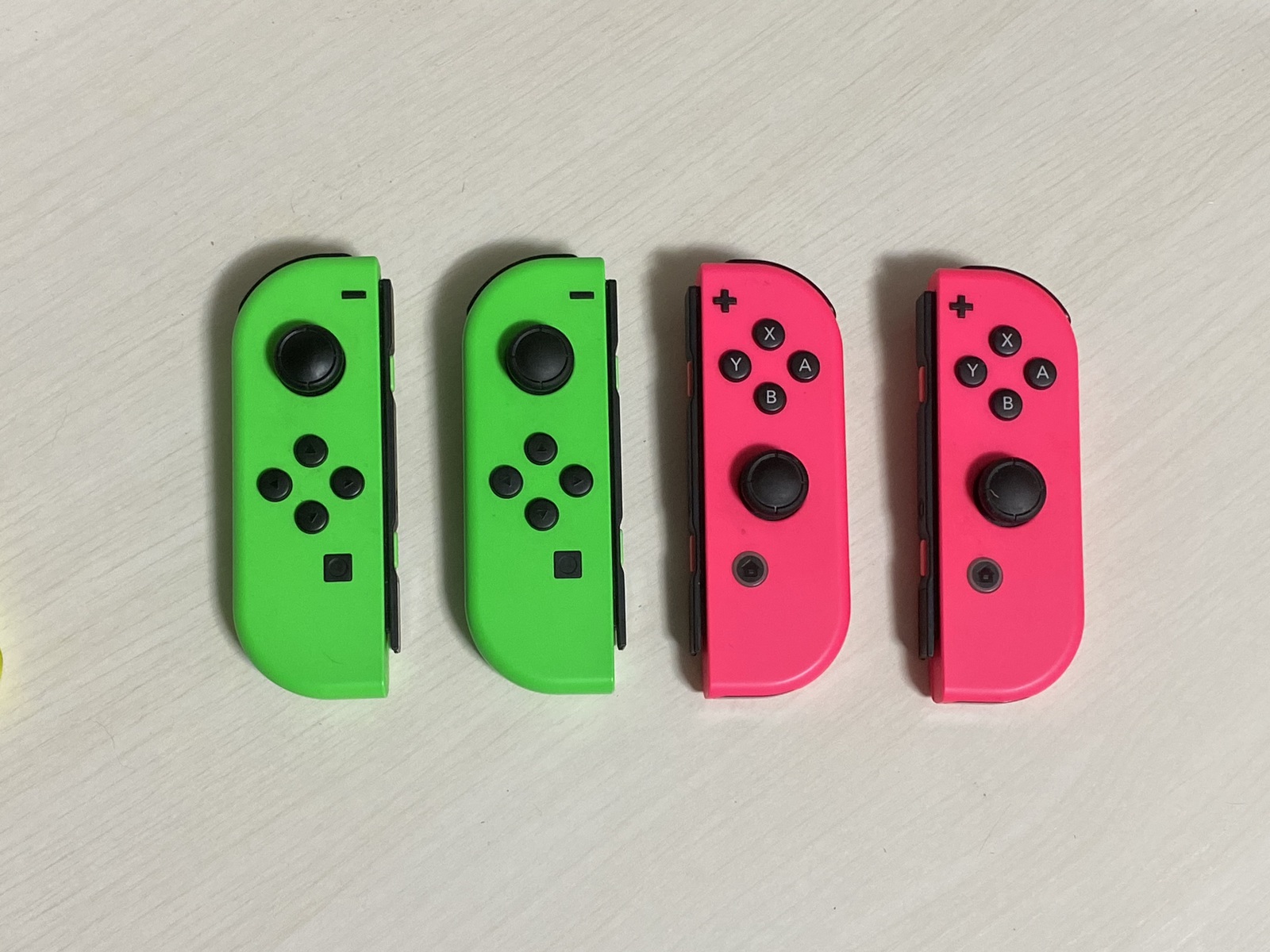 joycon splatoon color