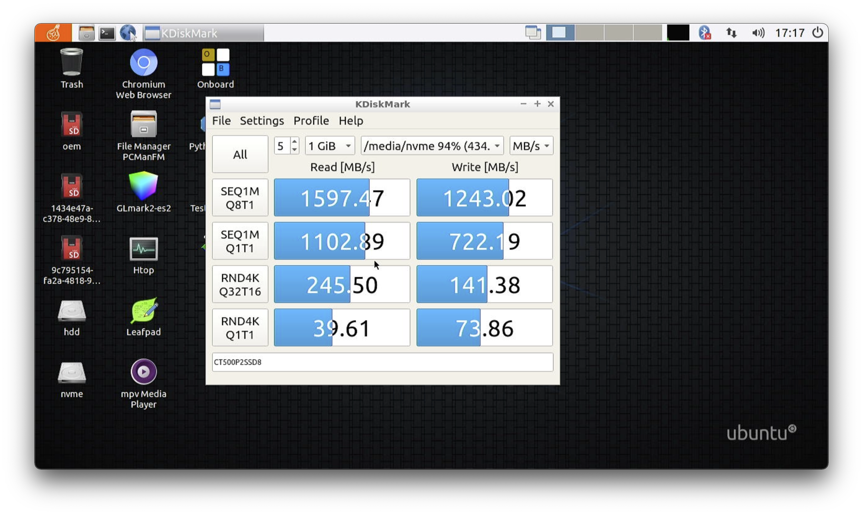 NVMe SpeedTest